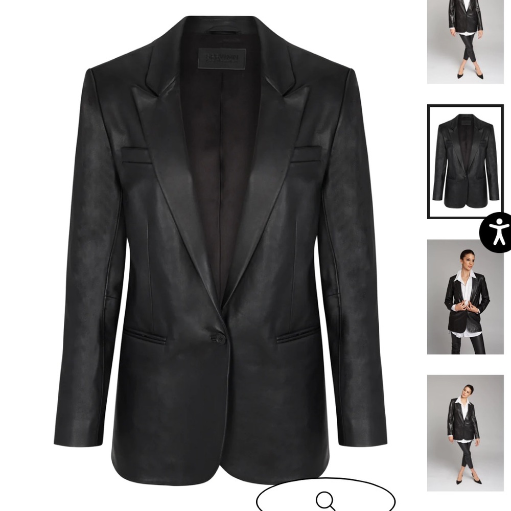 SPRWMN leather blazer